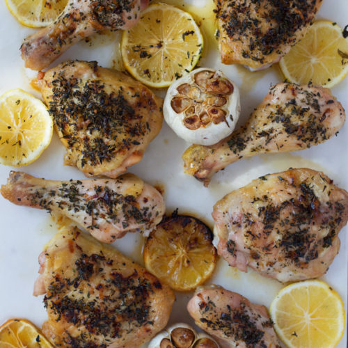 Roasted-Lemon-Herb-Chicken | www.butterandthings.com